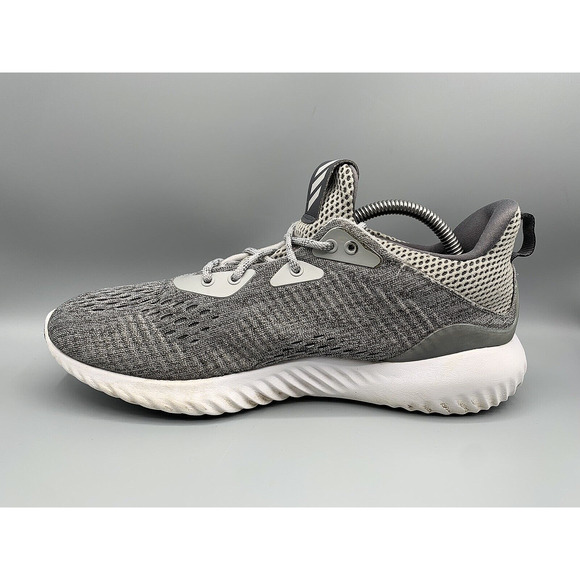 ADIDAS ALPHABOUNCE Gray Running Athletic Shoes Sneakers BW1194 Women's Size 8.5 - Picture 3 of 10